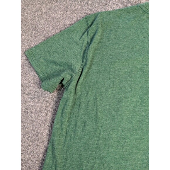 ​UO Oregon Ducks NCAA College Shirt Men's Large Green Yellow Football 4th and 1 - Picture 8 of 9